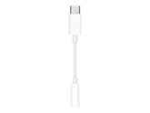 Apple USB-C naar Mini-jack adapter.